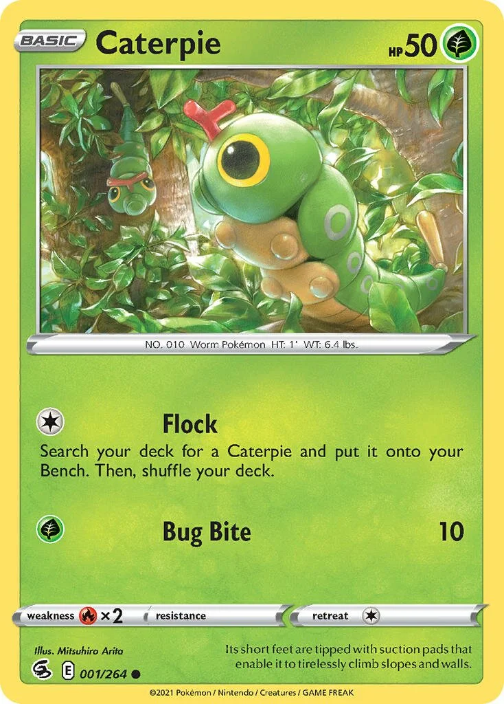 Caterpie 「FST 001/264」「EN」