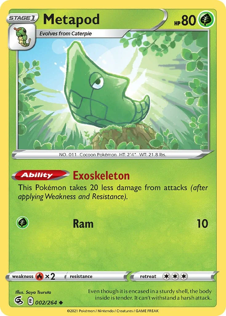 Metapod 「FST 002/264」「EN」