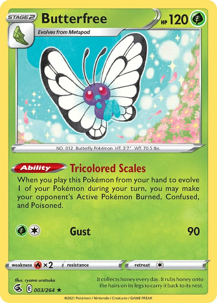 Butterfree 「FST 003/264」「EN」