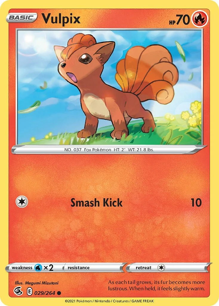 Vulpix 「FST 029/264」「EN」