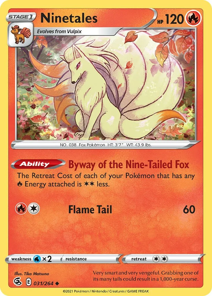 Ninetales 「FST 031/264」「EN」