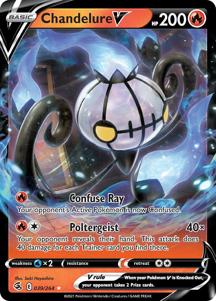 Chandelure V 「FST 039/264」「EN」