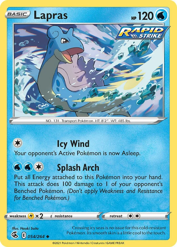 Lapras 「FST 054/264」「EN」