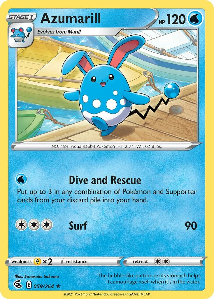 Azumarill 「FST 059/264」「EN」