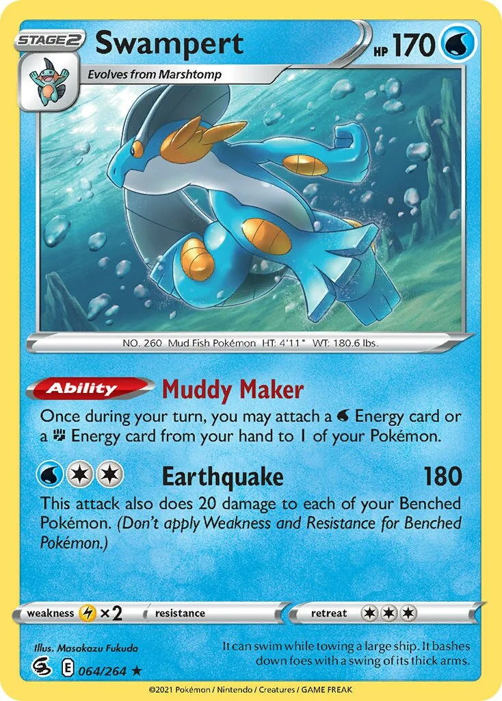 Swampert 「FST 064/264」「EN」