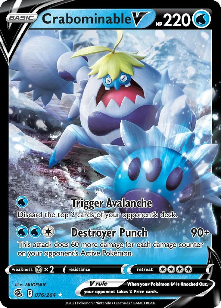 Crabominable V 「FST 076/264」「EN」