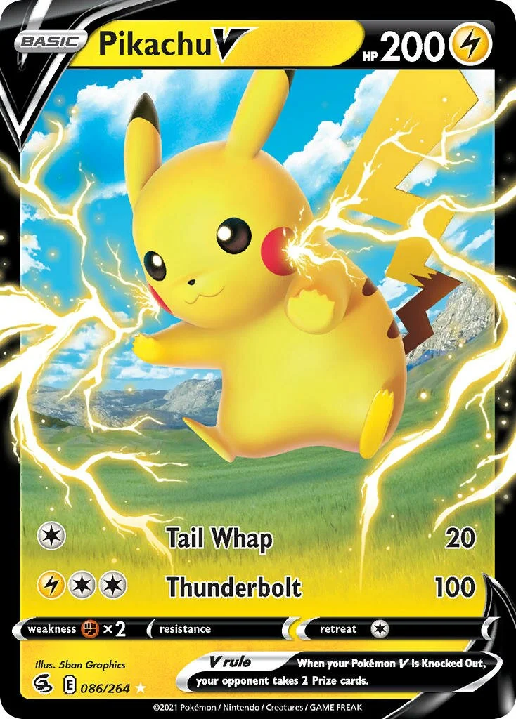 Pikachu V 「FST 086/264」「EN」