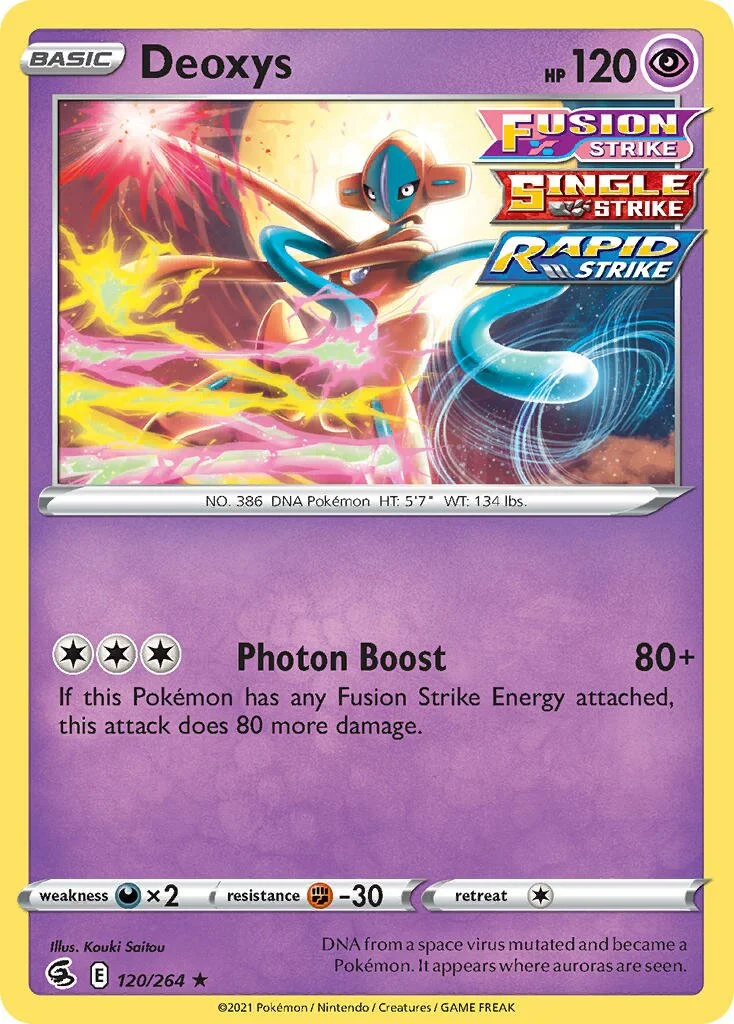 Deoxys 「FST 120/264」「EN」