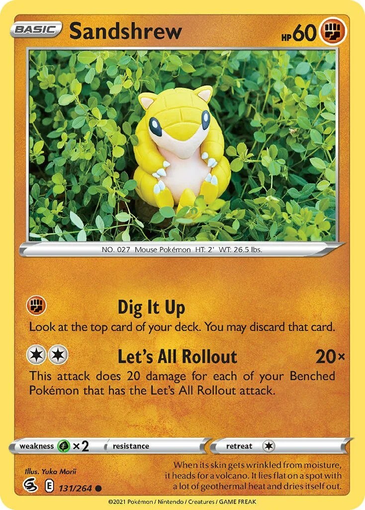 Sandshrew 「FST 131/264」「EN」