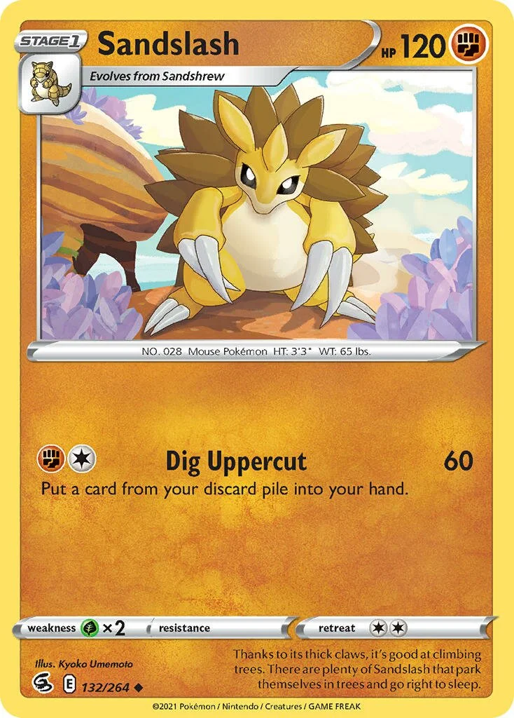 Sandslash 「FST 132/264」「EN」
