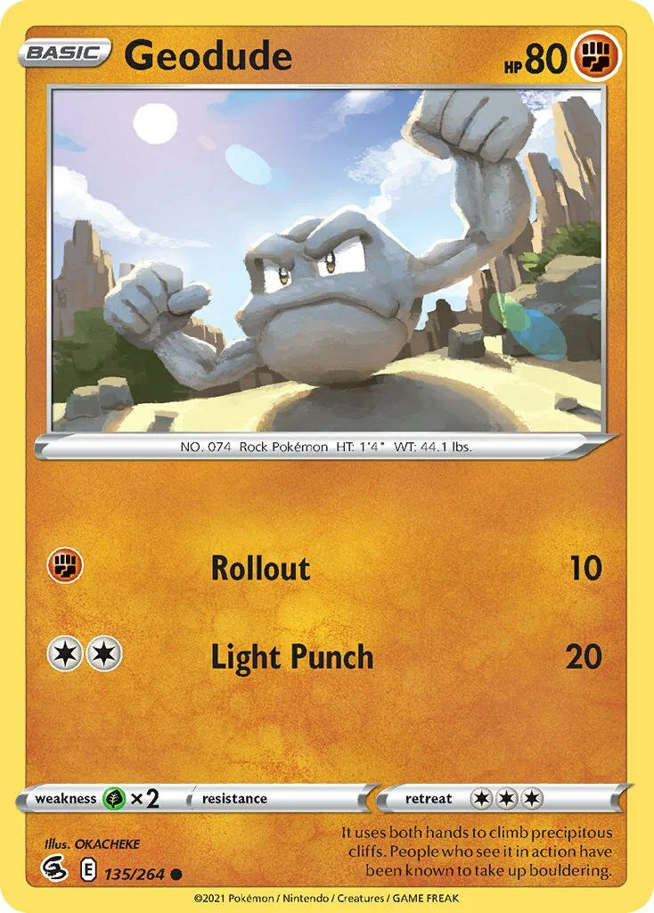 Geodude 「FST 135/264」「EN」