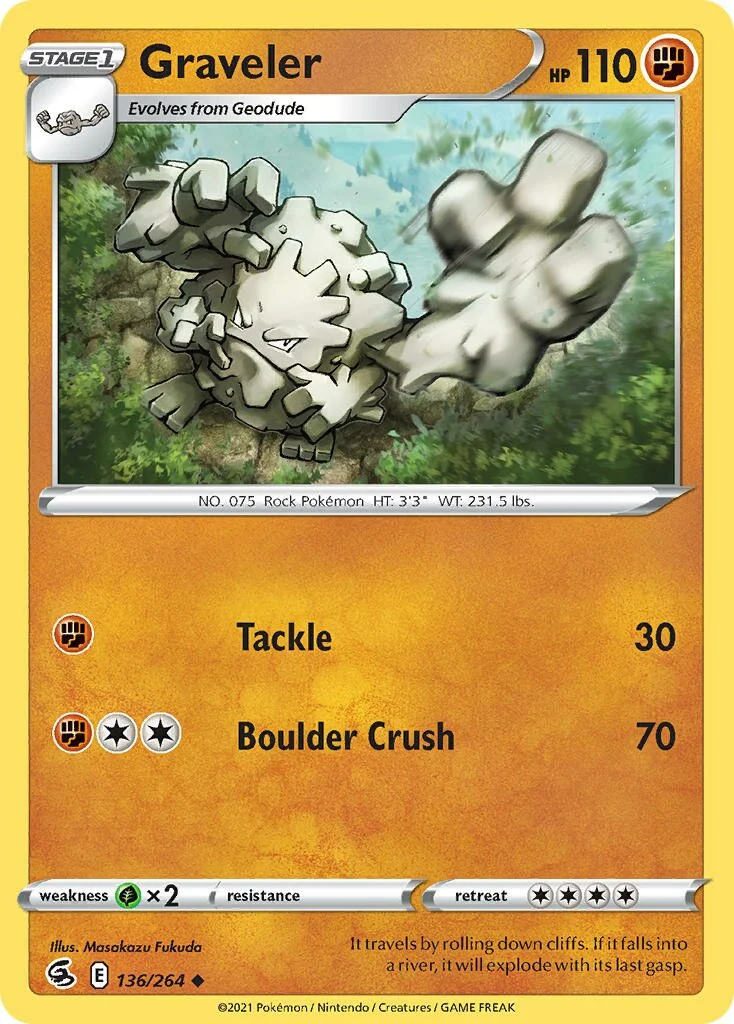Graveler 「FST 136/264」「EN」