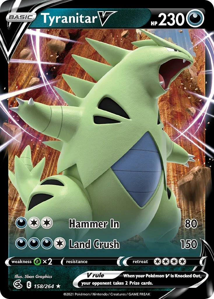 Tyranitar V 「FST 158/264」「EN」