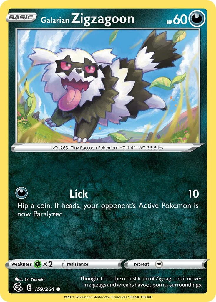 Galarian Zigzagoon 「FST 159/264」「EN」