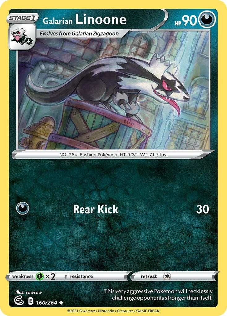 Galarian Linoone 「FST 160/264」「EN」