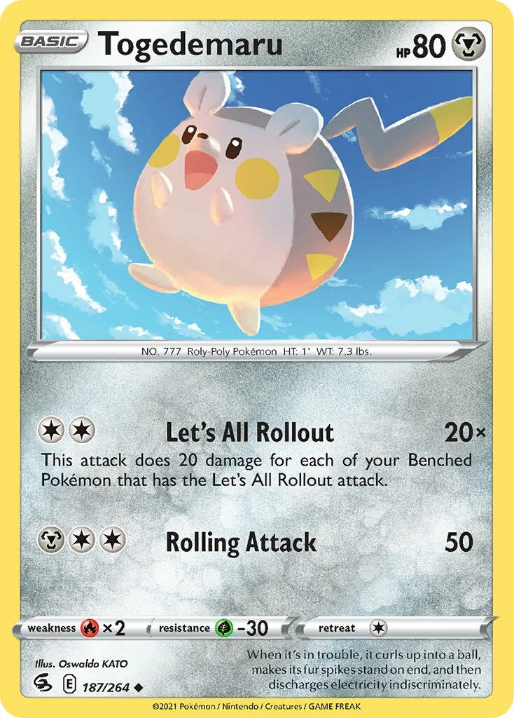 Togedemaru 「FST 187/264」「EN」