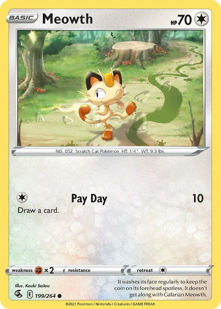 Meowth 「FST 199/264」「EN」