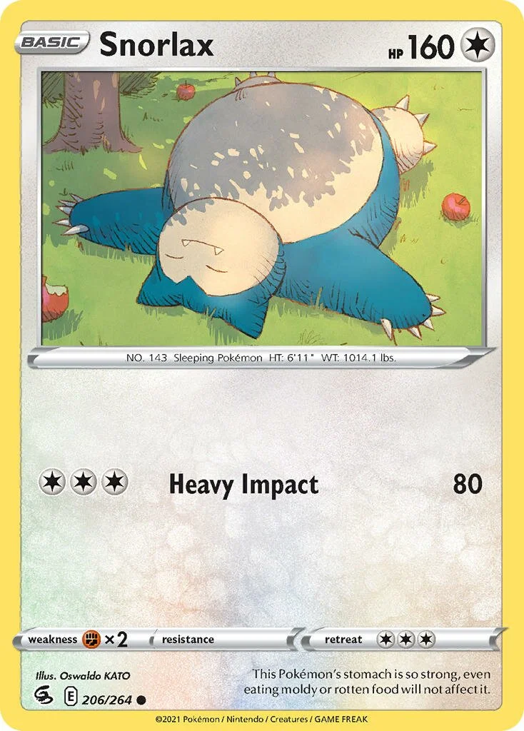 Snorlax 「FST 206/264」「EN」