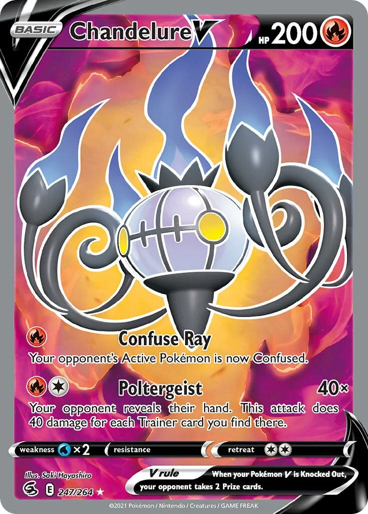 Chandelure V 「FST 247/264」「EN」