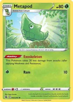 Metapod #002/264 · Pokémon