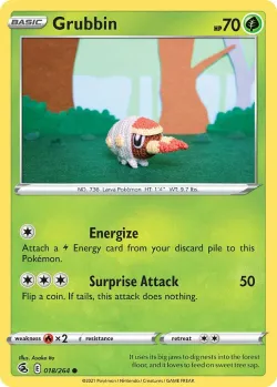 Grubbin #018/264 · Pokémon