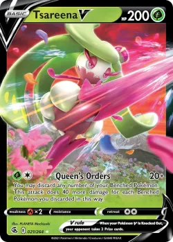 Tsareena V #021/264 · Pokémon
