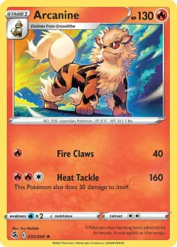 Arcanine #033/264 · Pokémon