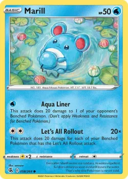 Marill #058/264 · Pokémon