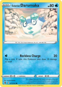 Galarian Darumaka #071/264 · Pokémon