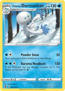 Galarian Darmanitan #072/264 · Pokémon