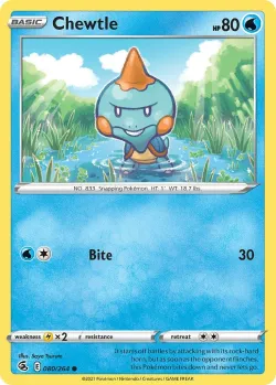 Chewtle #080/264 · Pokémon