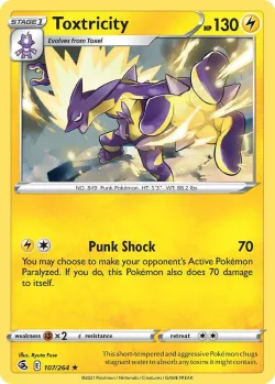 Toxtricity #107/264 · Pokémon