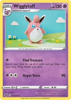 Wigglytuff #111/264 · Pokémon