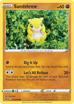 Sandshrew #131/264 · Pokémon