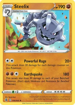 Steelix #139/264 · Pokémon