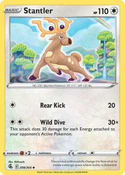 Stantler #208/264 · Pokémon