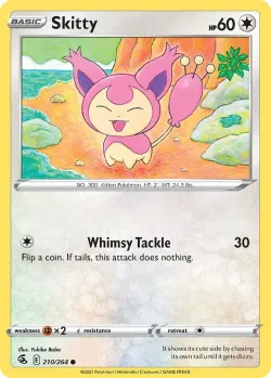 Skitty #210/264 · Pokémon