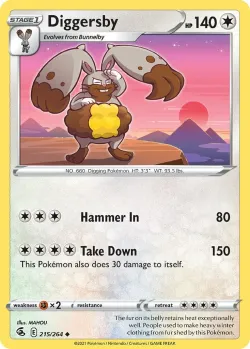 Diggersby #215/264 · Pokémon