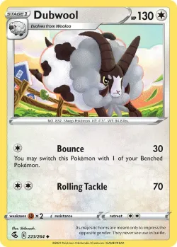 Dubwool #223/264 · Pokémon