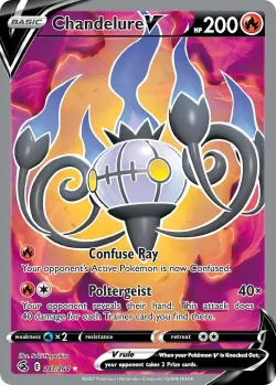 Chandelure V #247/264 · Pokémon