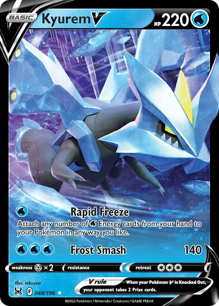 Kyurem V 「LOR 048/196」「EN」