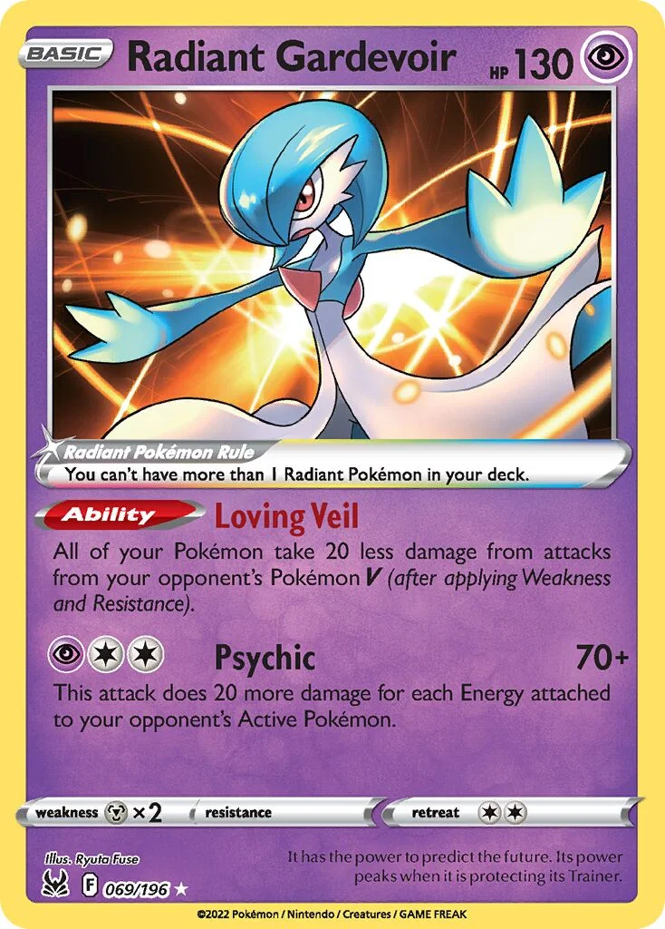 Radiant Gardevoir 「LOR 069/196」「EN」