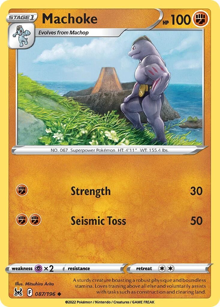 Machoke 「LOR 087/196」「EN」