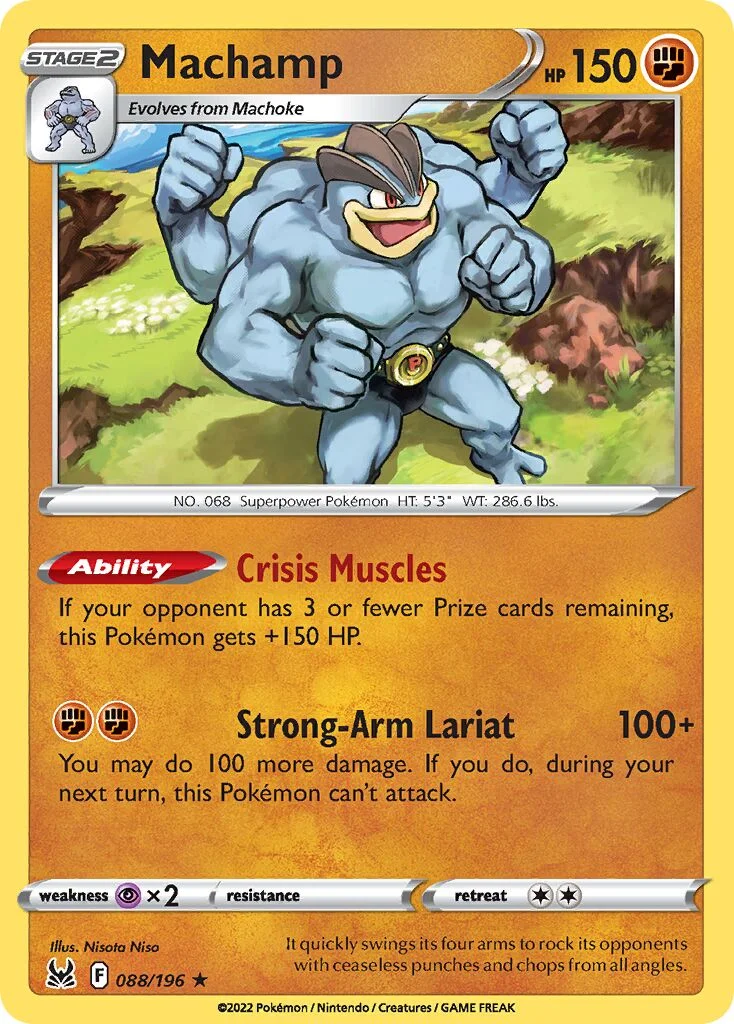 Machamp 「LOR 088/196」「EN」