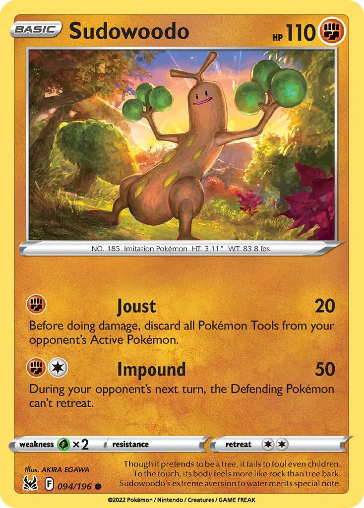 Sudowoodo 「LOR 094/196」「EN」
