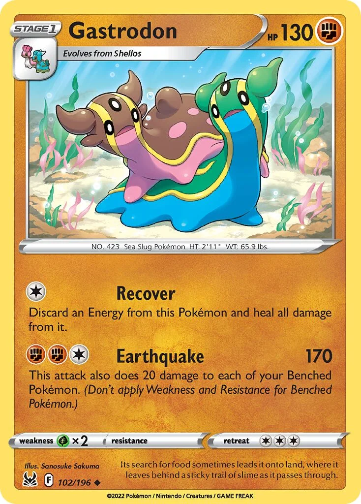Gastrodon 「LOR 102/196」「EN」