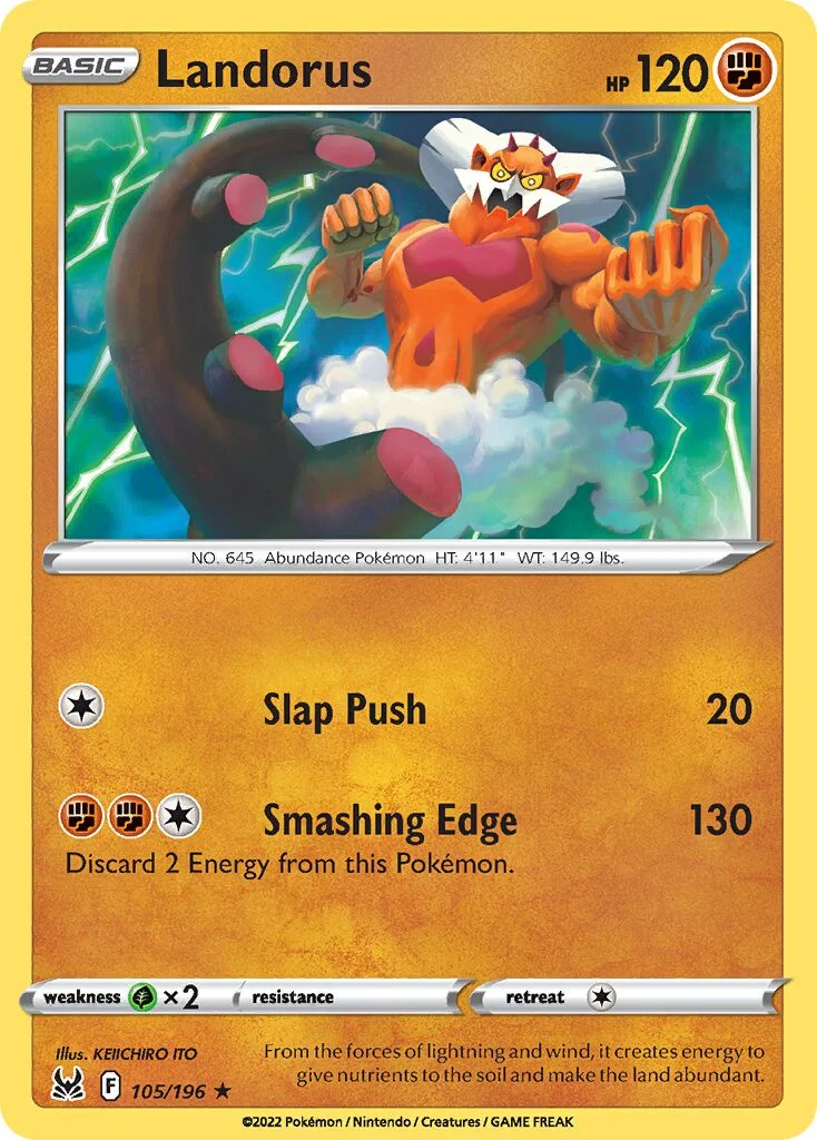 Landorus 「LOR 105/196」「EN」