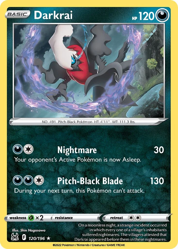 Darkrai 「LOR 120/196」「EN」