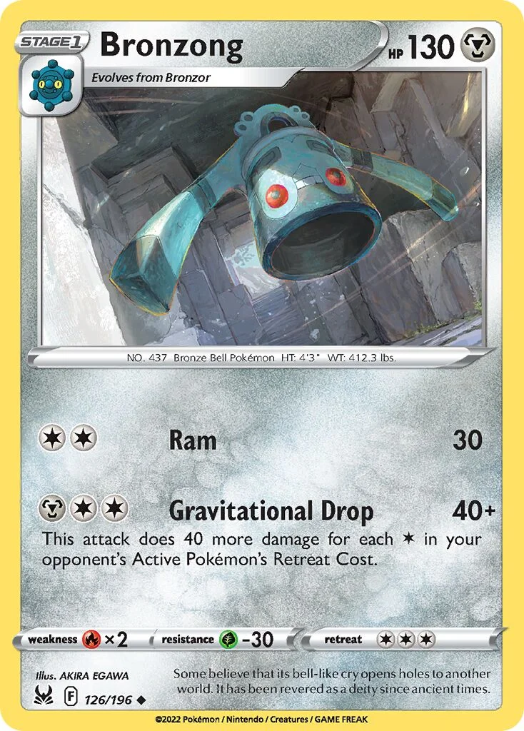 Bronzong 「LOR 126/196」「EN」