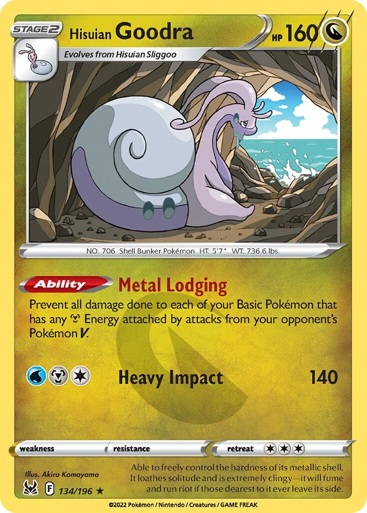 Hisuian Goodra 「LOR 134/196」「EN」